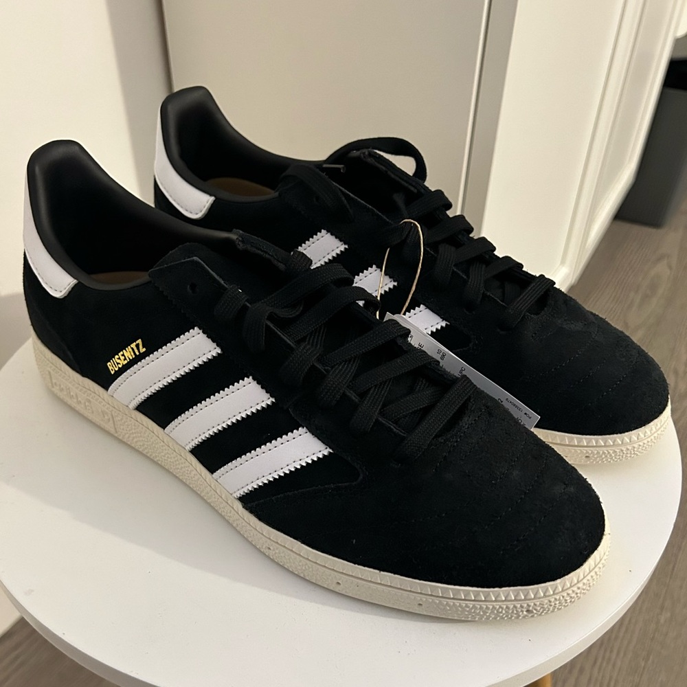 Men’s Adidas Busenitz Pro Vintage Core Black/White Size Men’s 10.5 New w/Tag&Box